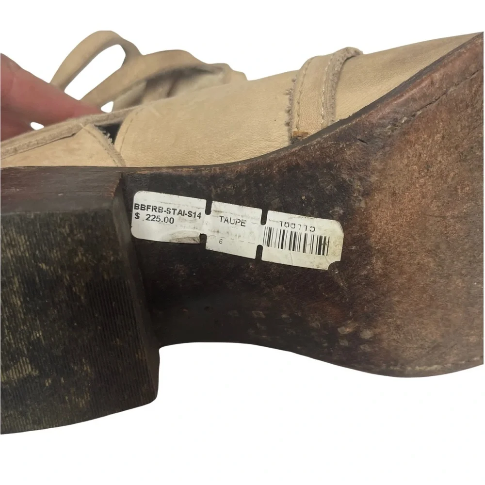 Last Chance….Freebird by Steven Stair Booties in Taupe 6 - Picture 11 of 15